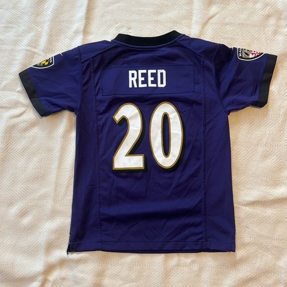 Kids sz M #20 Reed Ravens Jersey - Picture 4 of 5